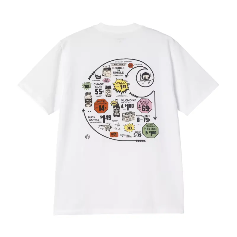 carhartt wip t-shirt catalogue c