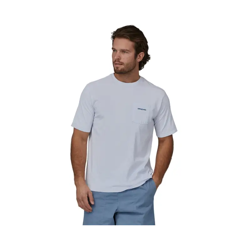 patagonia tshirt com bolso boardshort