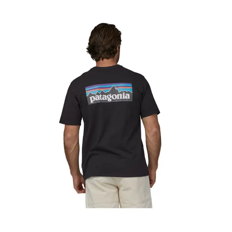 patagonia tshirt p-6 logo responsibili