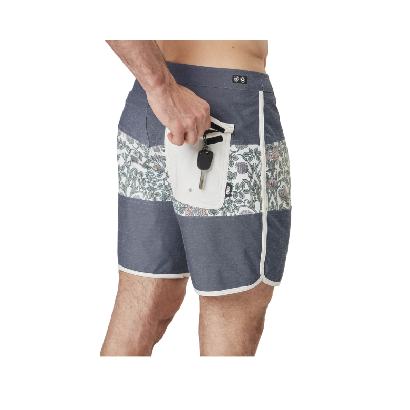picture calções de banho andy heritage print 17''