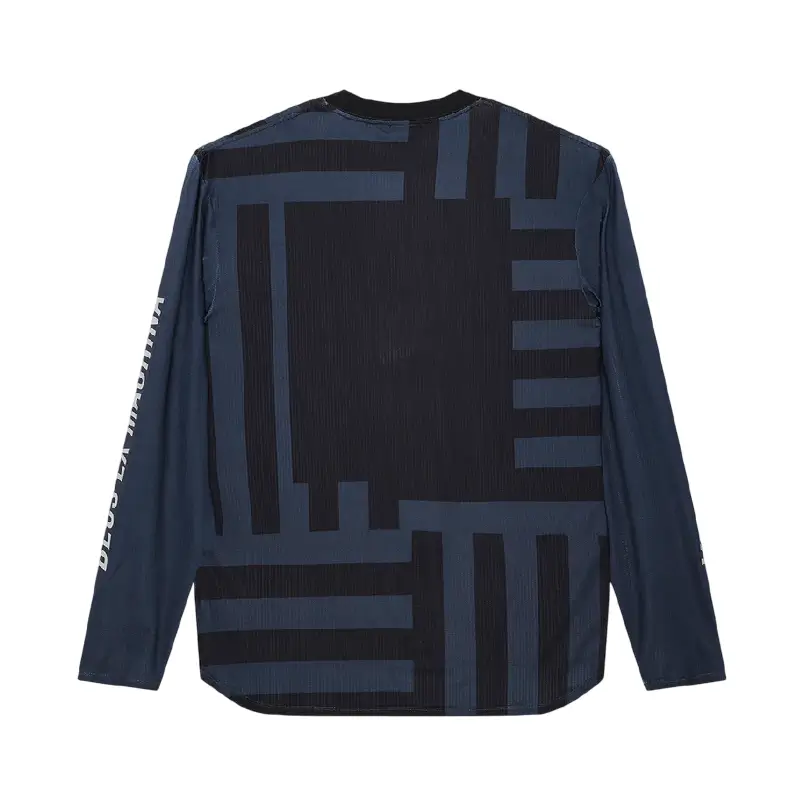deus ex-machina camisola jersey blackout moto