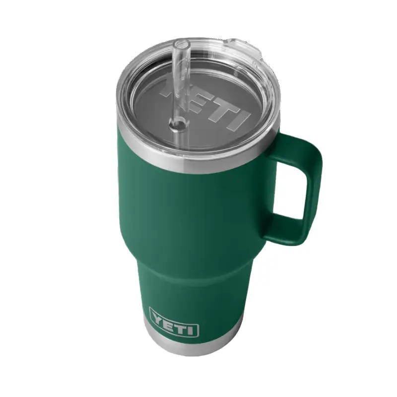 yeti caneca com palha rambler 1l/35oz
