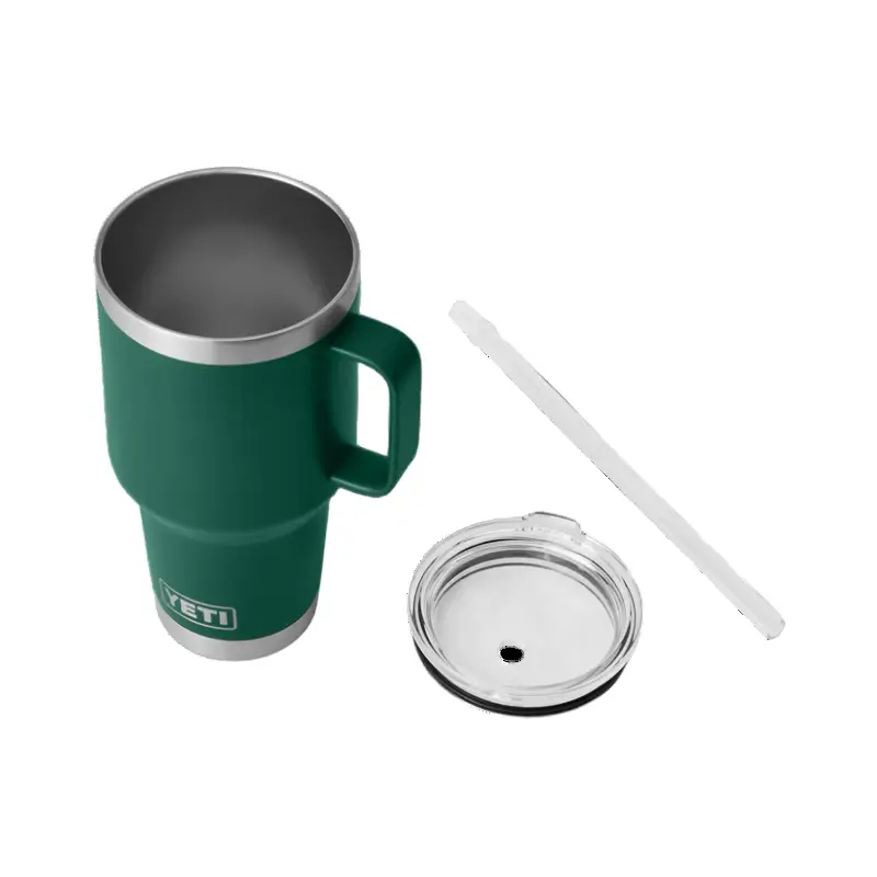 yeti caneca com palha rambler 1l/35oz