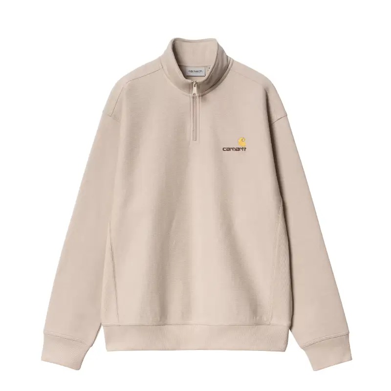 carhartt camisola 1/2 zip american script