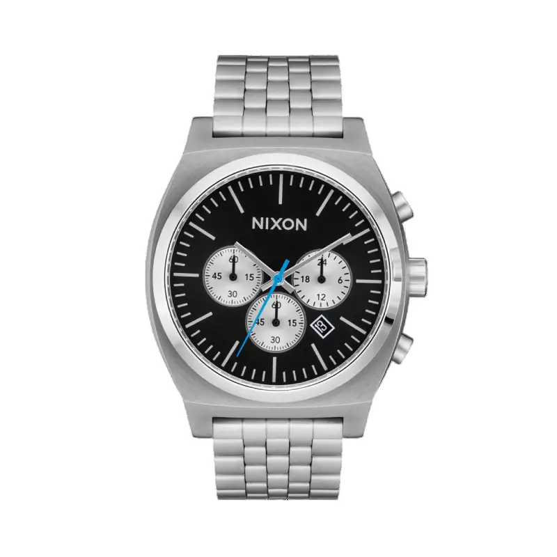 nixon relógio time teller chrono