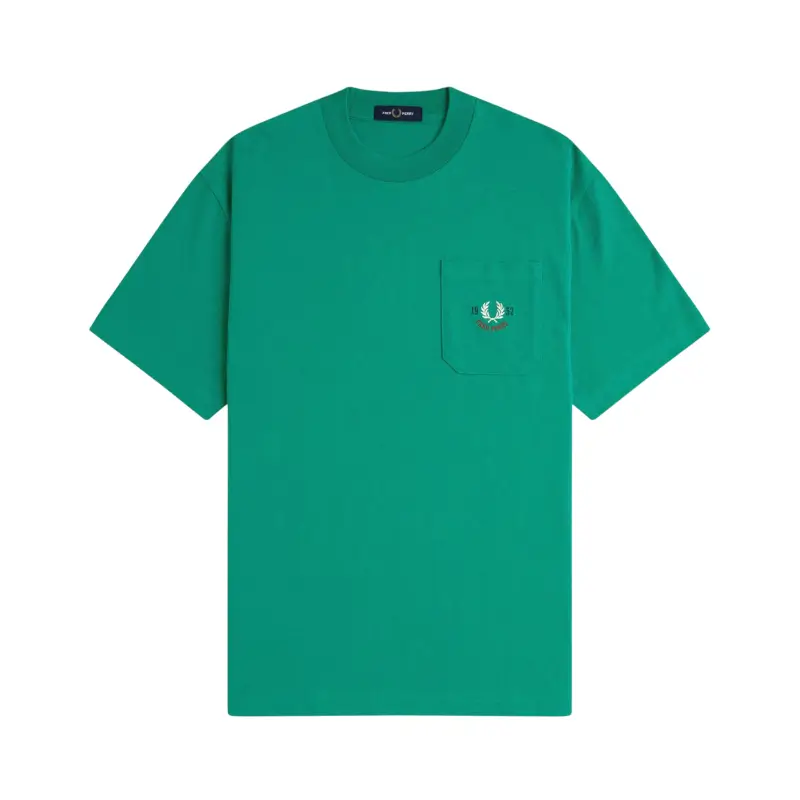fred perry t-shirt 1952 com corte folgado