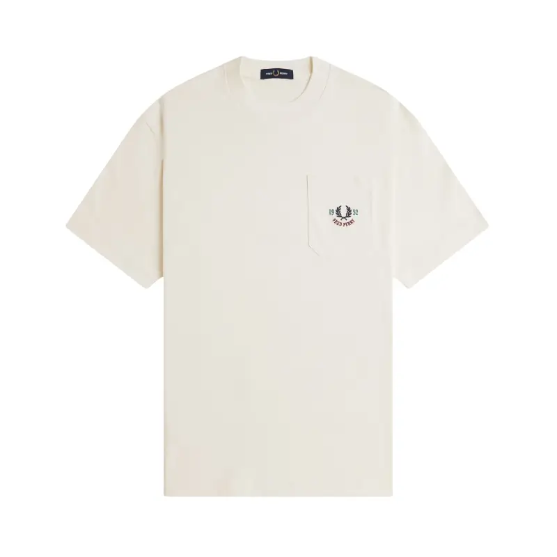 fred perry t-shirt 1952 com corte folgado