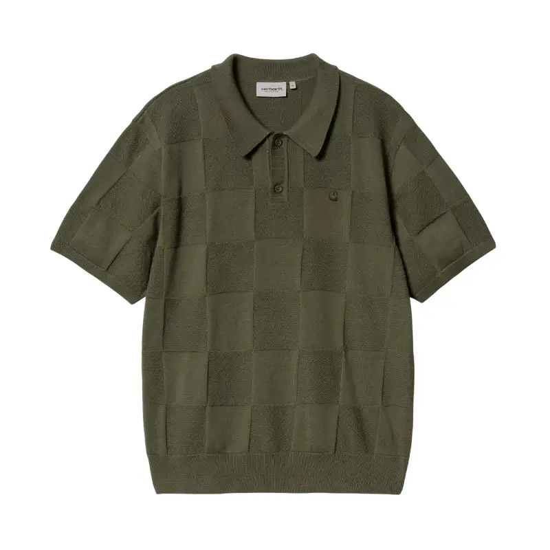carhartt wip polo checker
