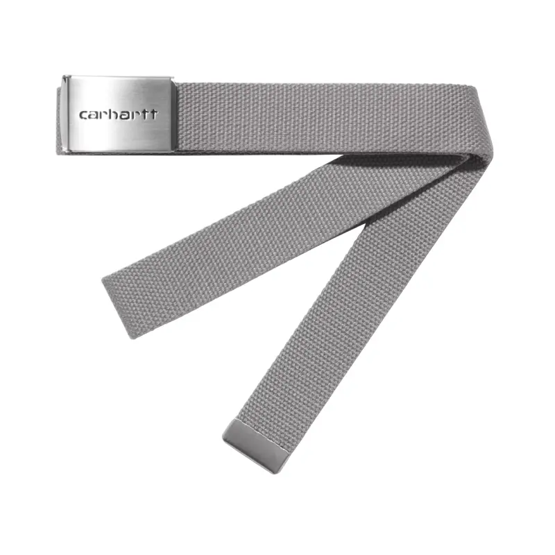 carhartt wip cinto clip chrome