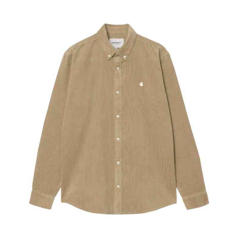 carhartt wip camisa madison bombazine 