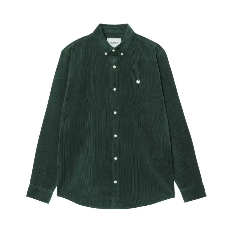 carhartt wip camisa madison bombazine