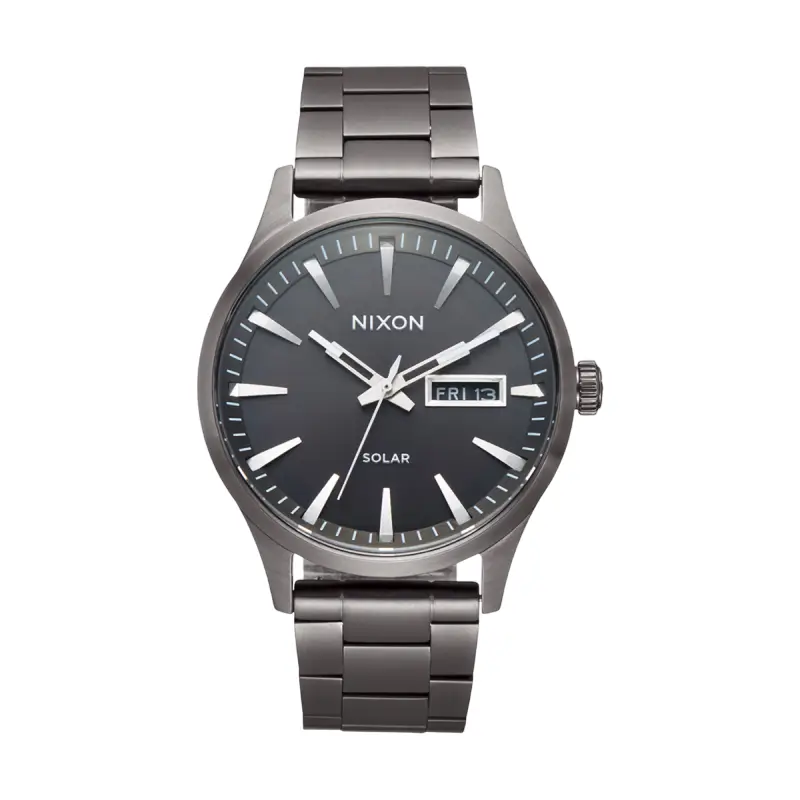nixon relógio sentry solar 