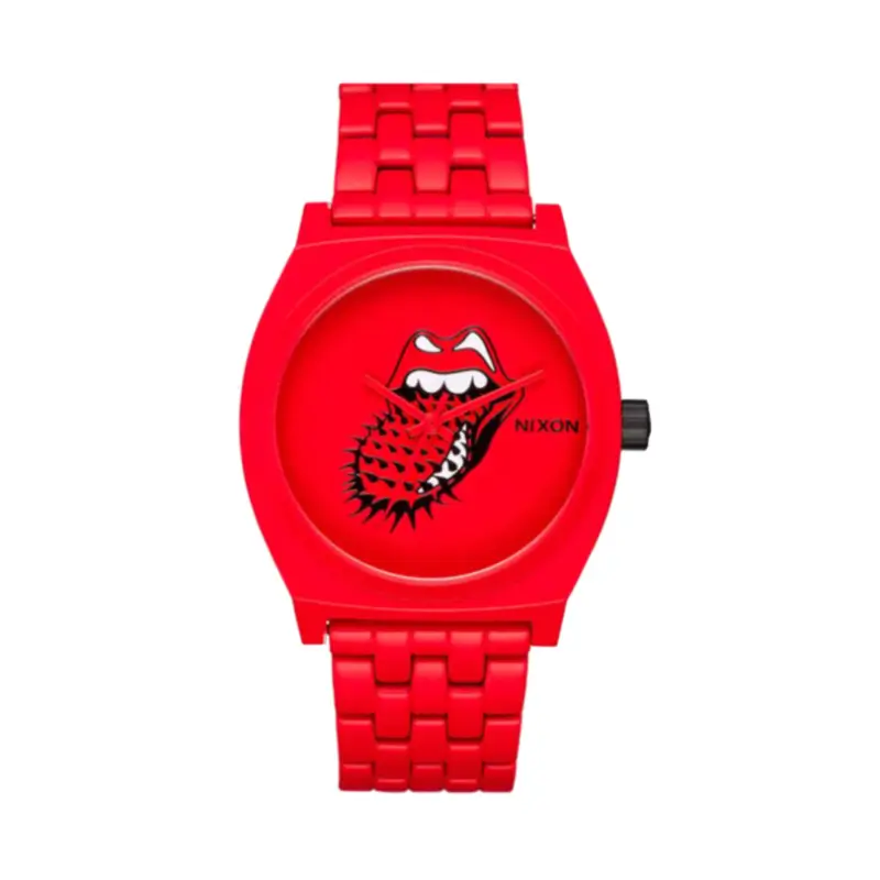 nixon x rolling stones relógio time teller