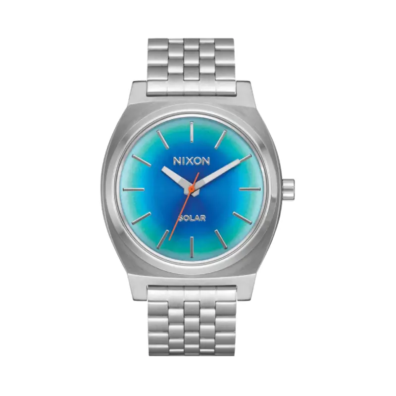 nixon relógio time teller solar