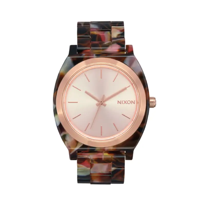 nixon relógio time teller acetate