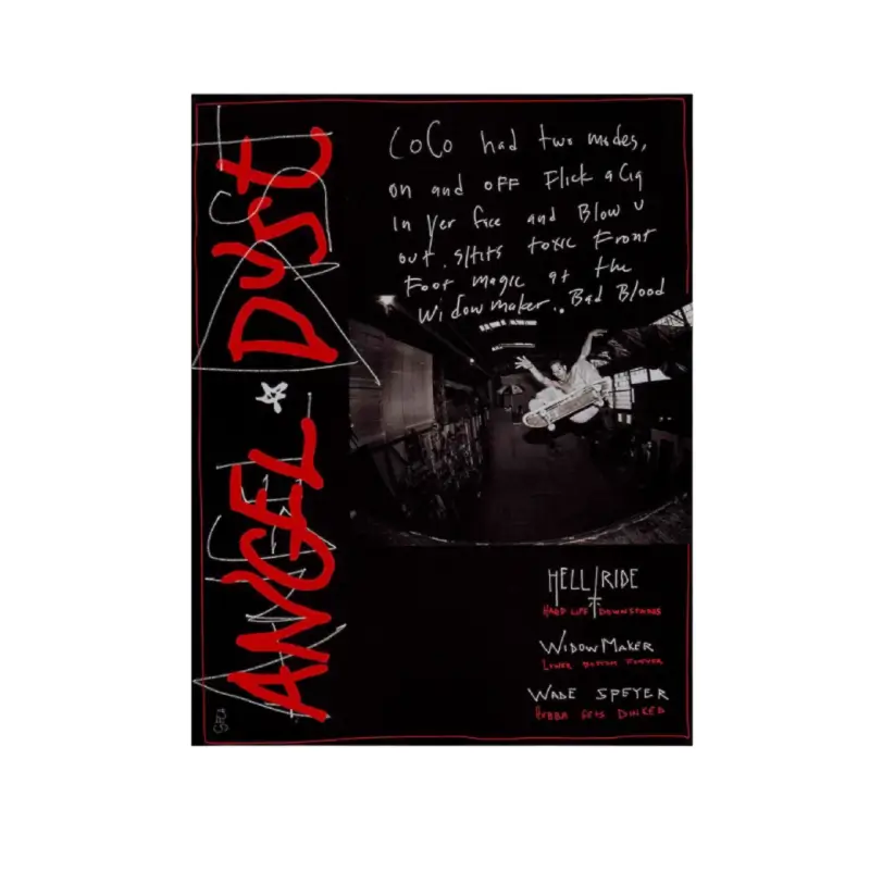 thrasher magazine LTD angel dust 
