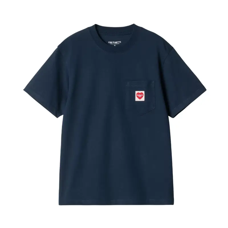 carhartt wip t-shirt com bolso heart