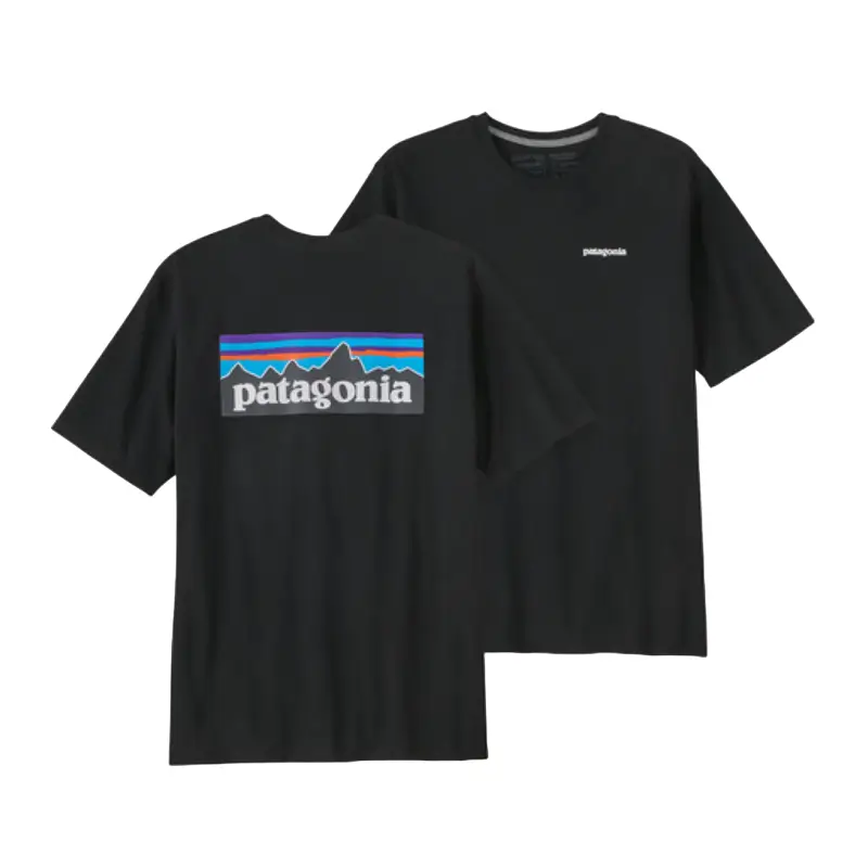 patagonia tshirt p-6 logo responsibili