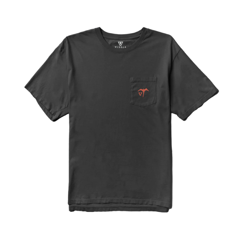 vissla t-shirt com bolso miyashiro i'iwi bird 