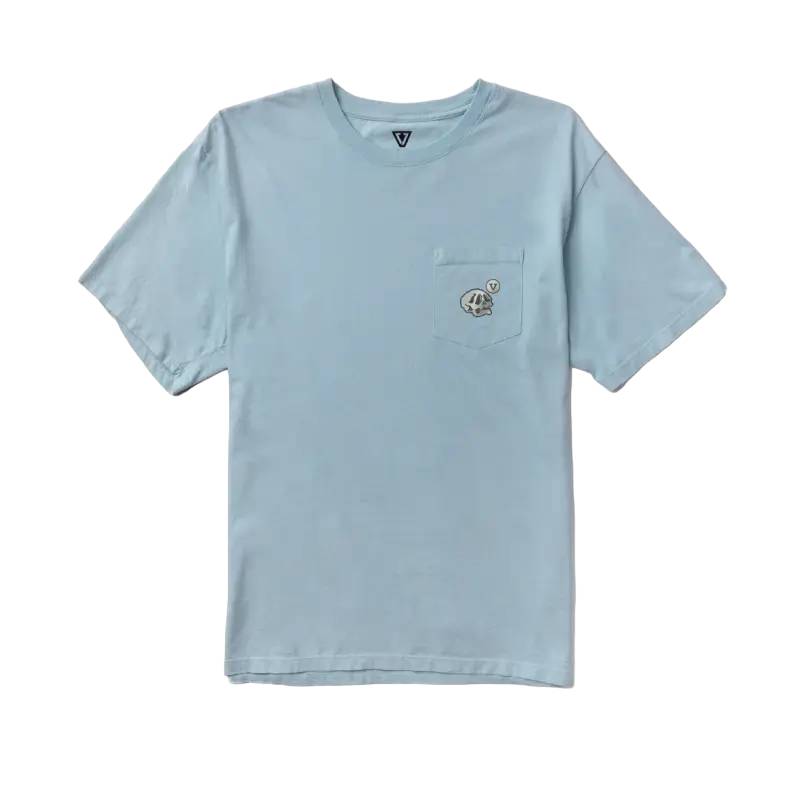 vissla t-shirt com bolso resin heads premium
