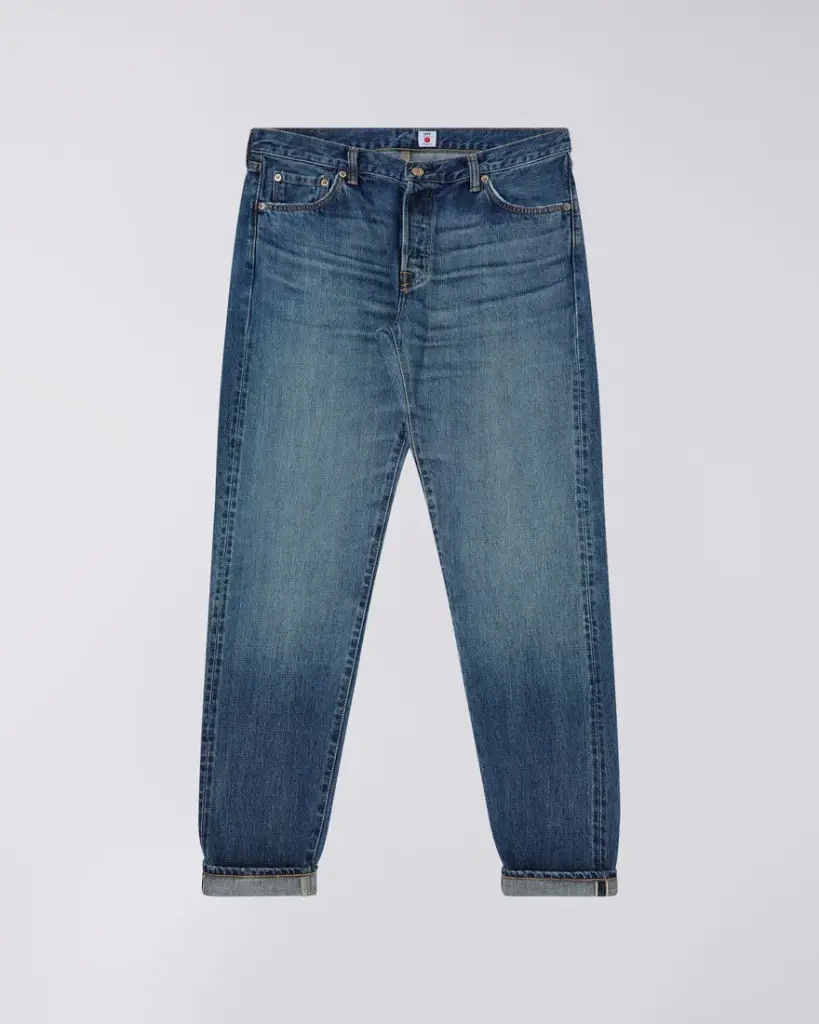 edwin calças regular tapered kaihara