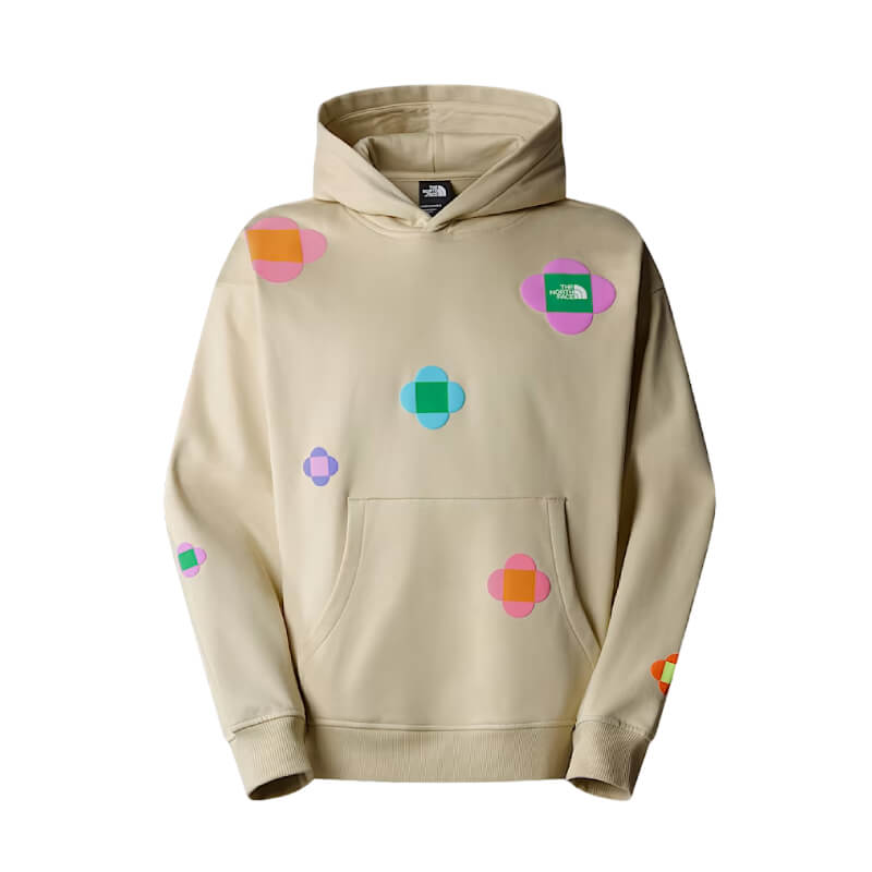 the north face x yinka camisola carapuço ilori let's blossom together unissexo