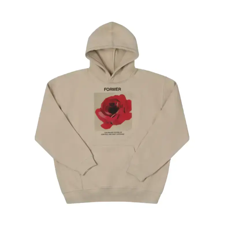 former camisola com carapuco rosette
