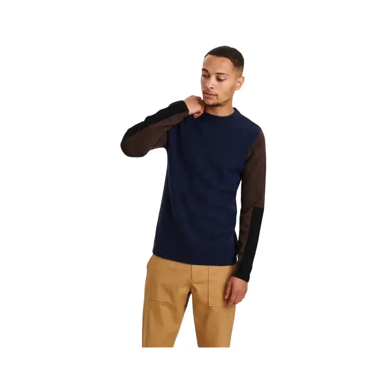 anerkjendt camisola de lã aknoah colour block