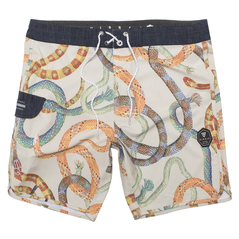 vissla calções de banho da bush 18.5''
