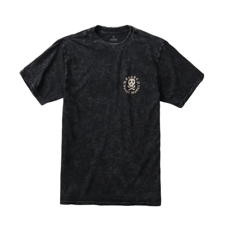 roark t-shirt guideworks skull