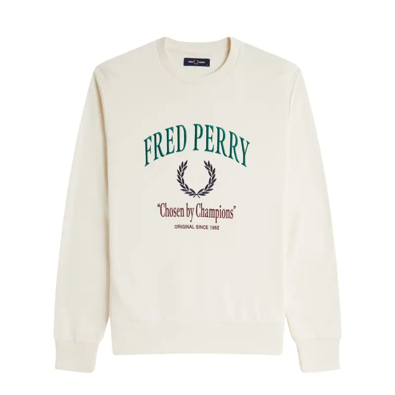 fred perry camisola bordada