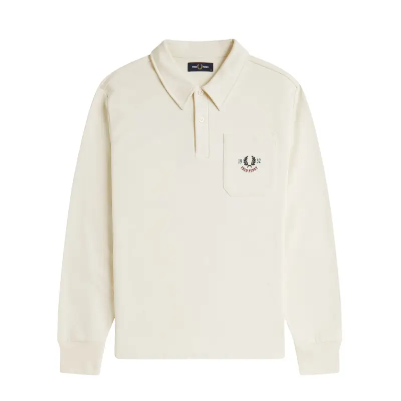 fred perry camisola com colarinho