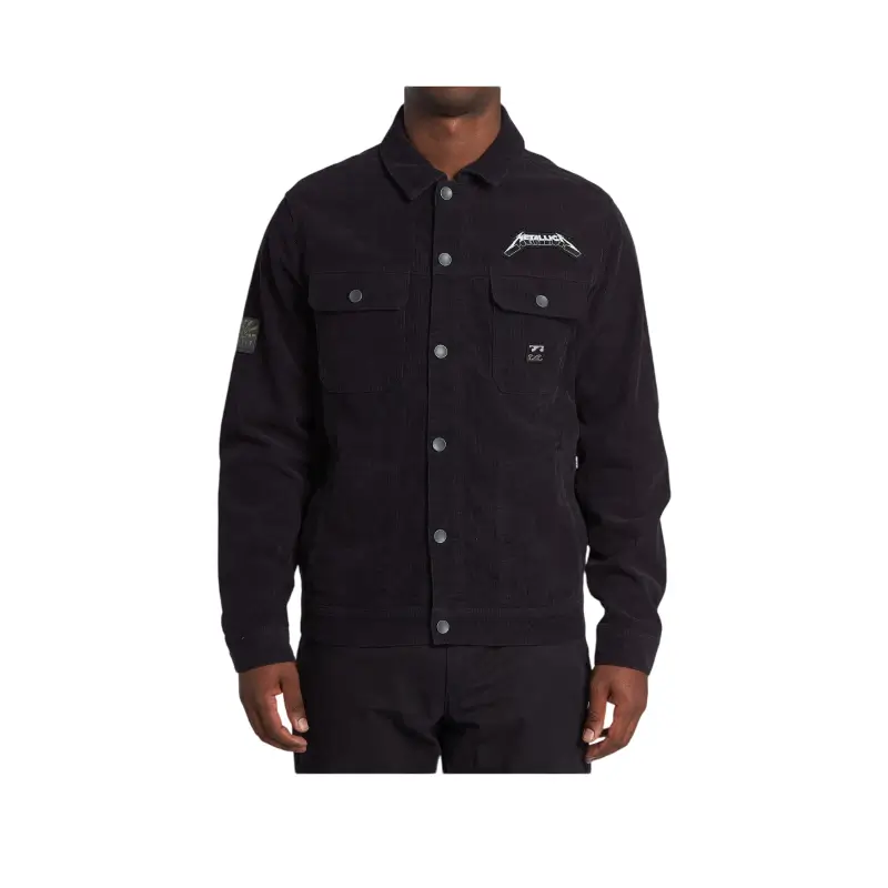 billabong x metallica camisa al metallica