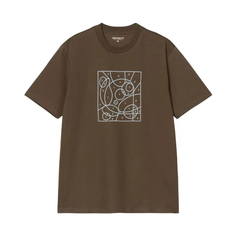 carhartt wip t-shirt by the numbers