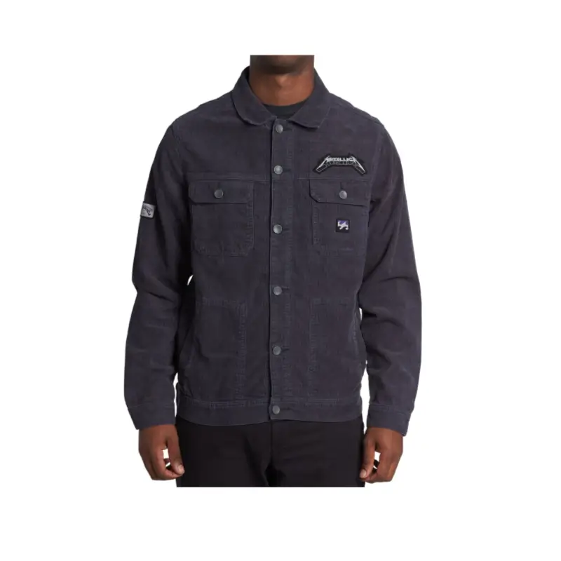 billabong x metallica camisa ride the lightning