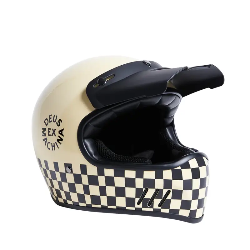 deus ex-machina capacete checker