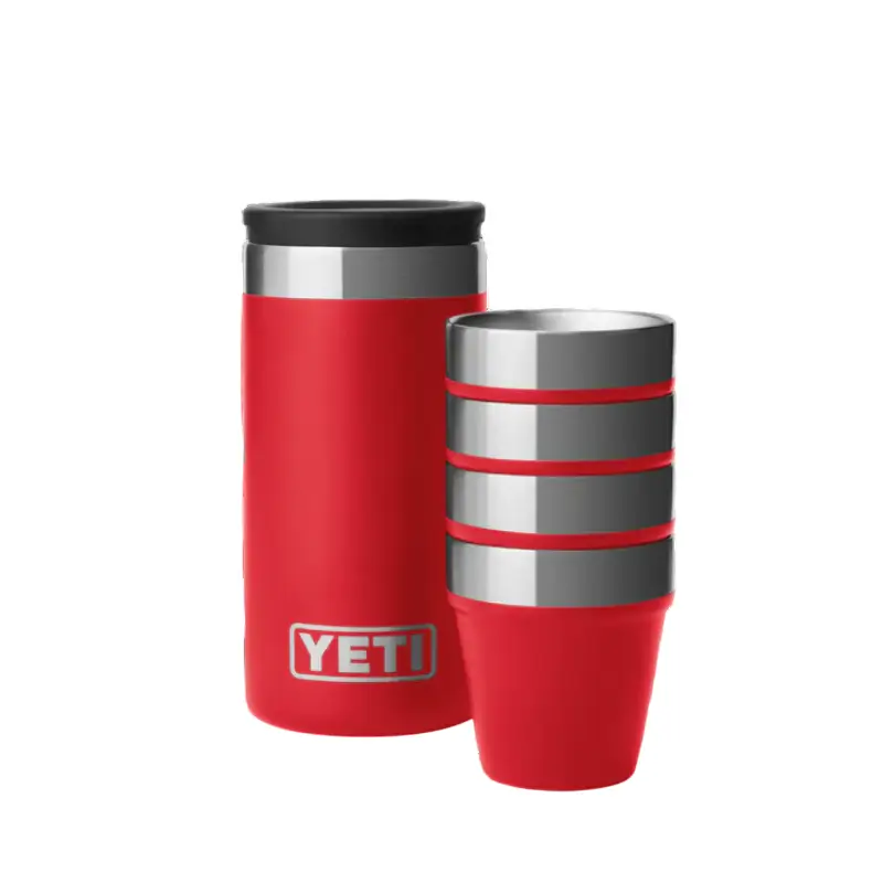 yeti copos de shot e estojo transporte