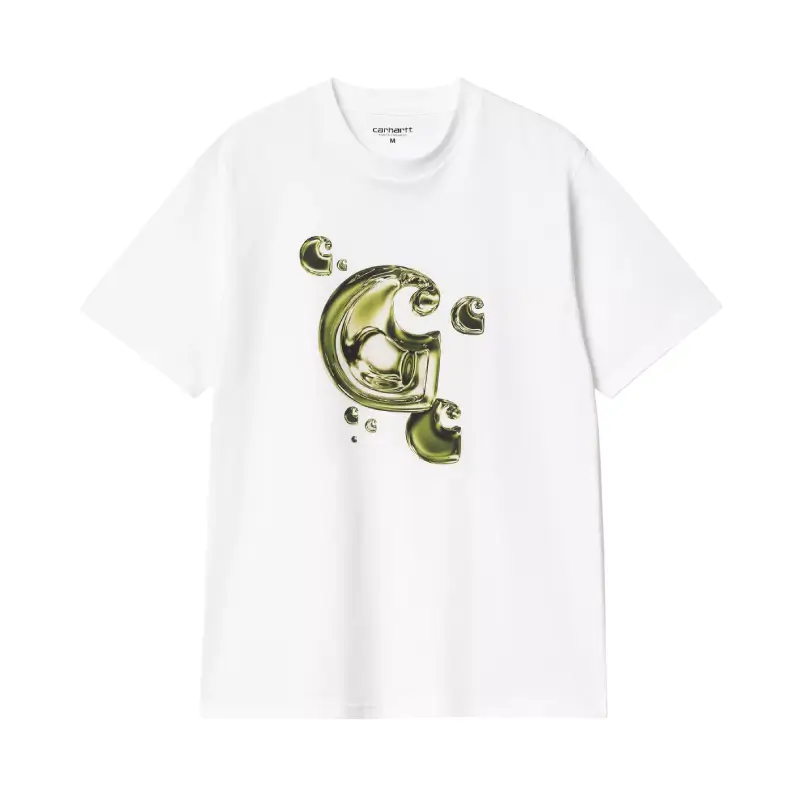 carhartt wip t-shirt solar chrome c-logo