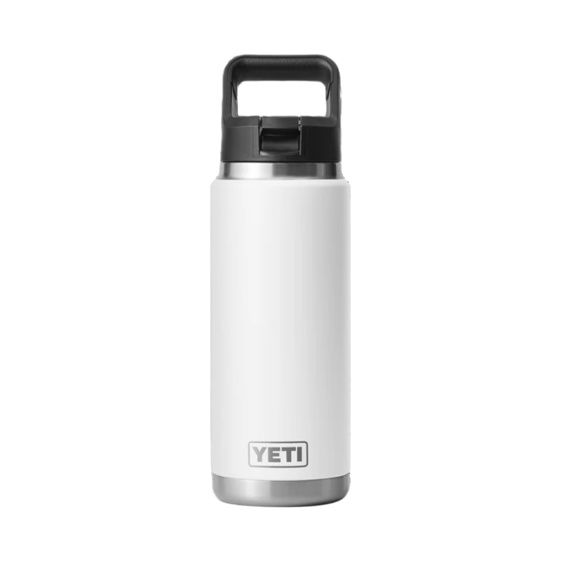 yeti garrafa com palha rambler 26oz/769ml